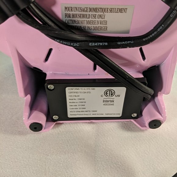 Nostalgia Electrics Cupcake Bakery Model CKM100 - Picture 11 of 11